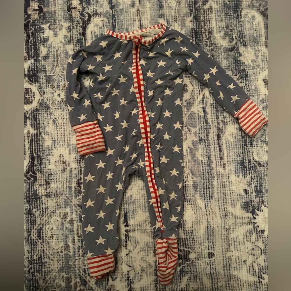 Caden Lane Red White and Blue Convertible Bamboo